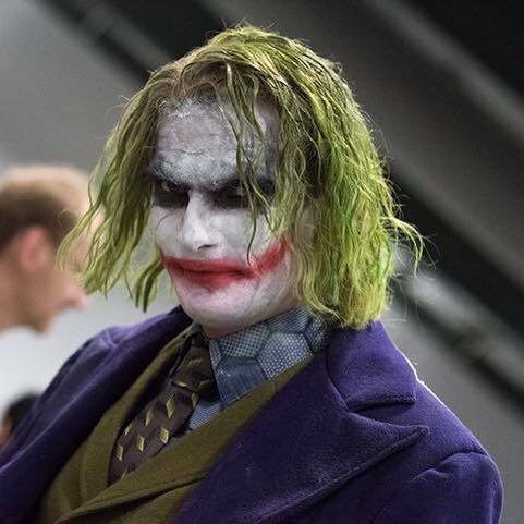 Ledger Joker cosplay