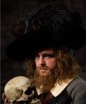 Barbossa inspired wig and beard