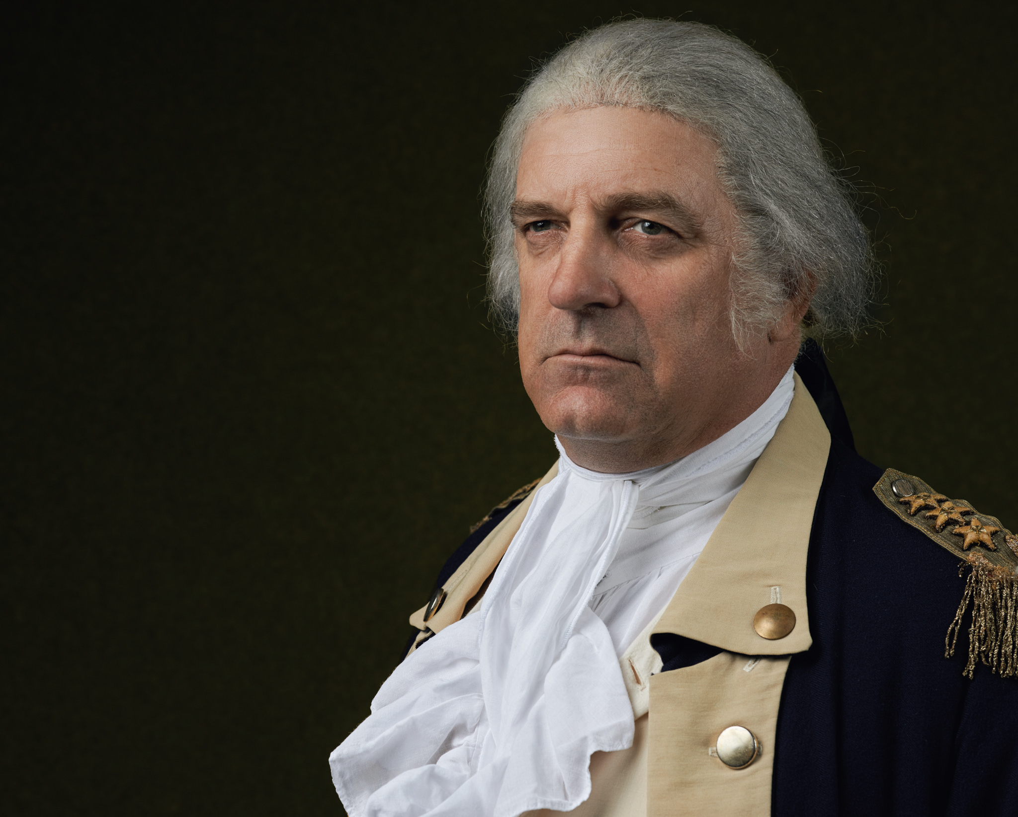 John Lopes as George Washington