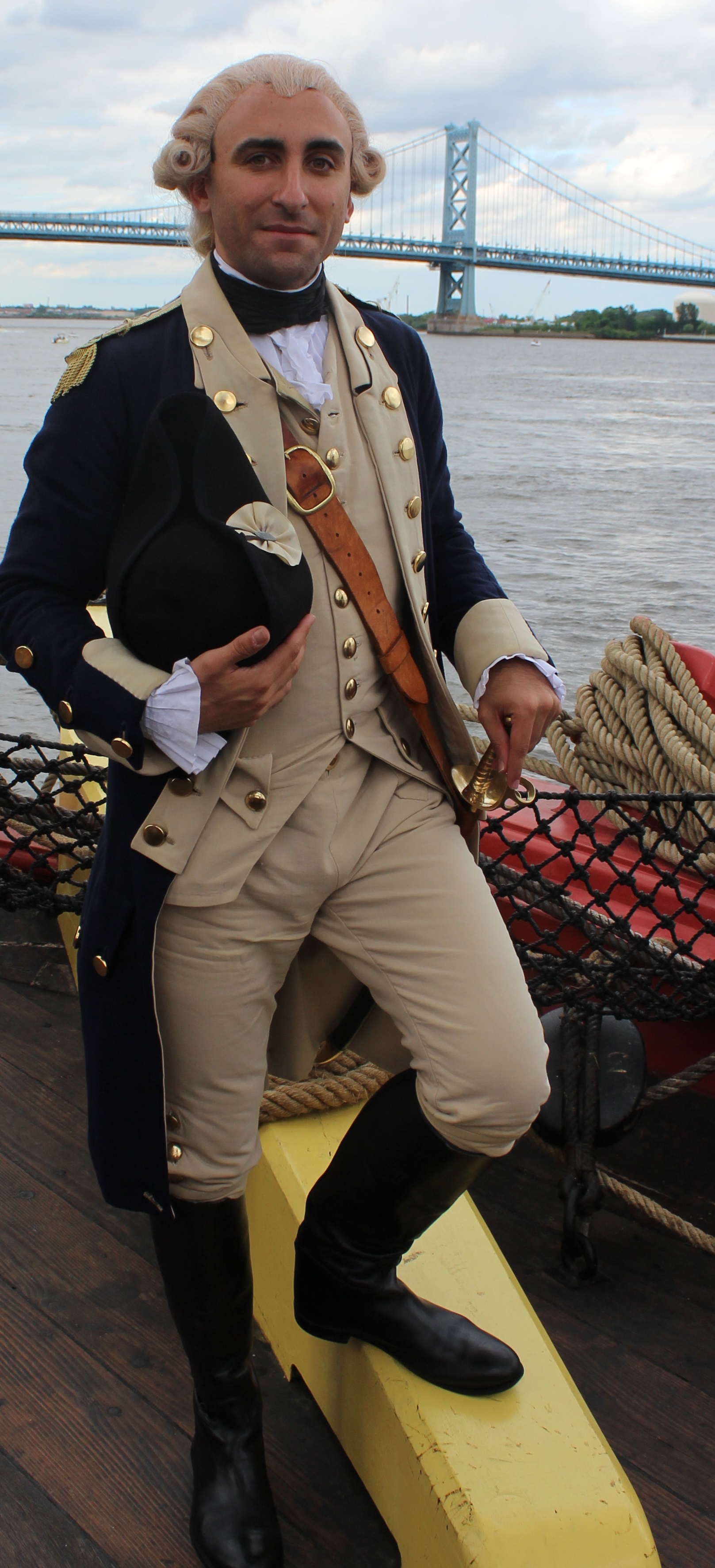 Ben Goldman as Le Marquis de Lafayette