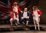 A set of the "Hamilton" hard-front wigs