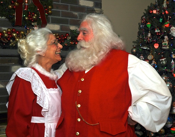 Mrs. Claus with Santa