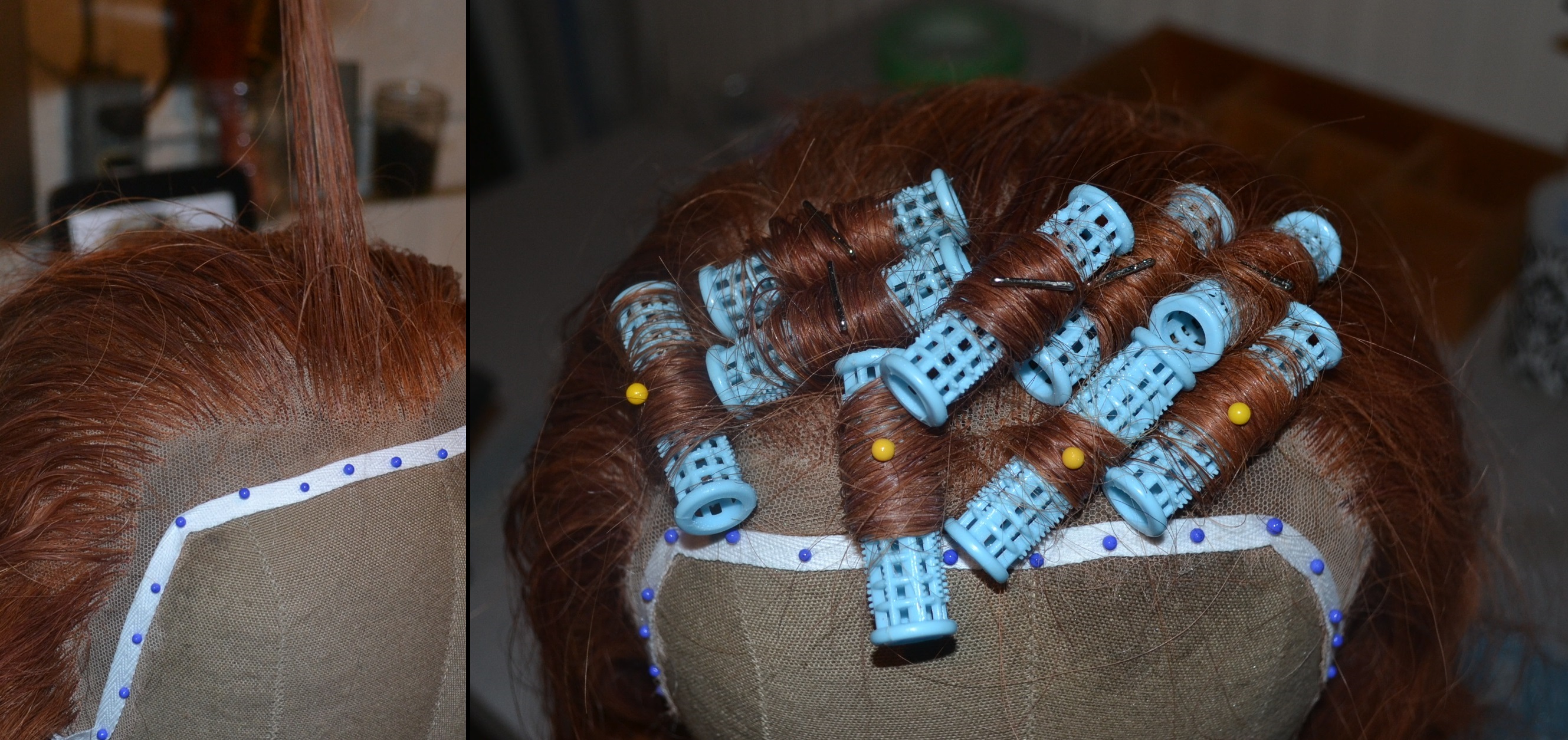 Pictorial Guide to Rollers - Elizabethan Hair Style - Custom Wig Company