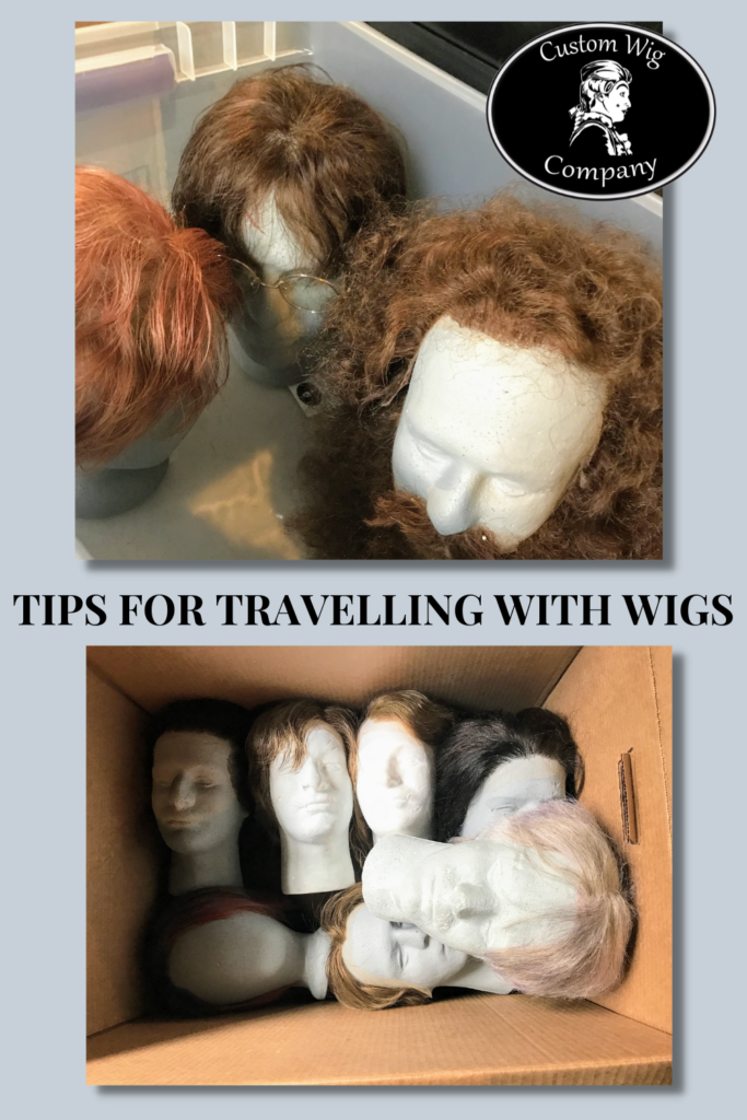 tips for travelling with wigs